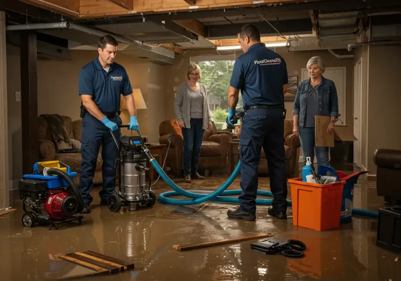 Basement Water Extraction and Removal Techniques process in Noble, OK